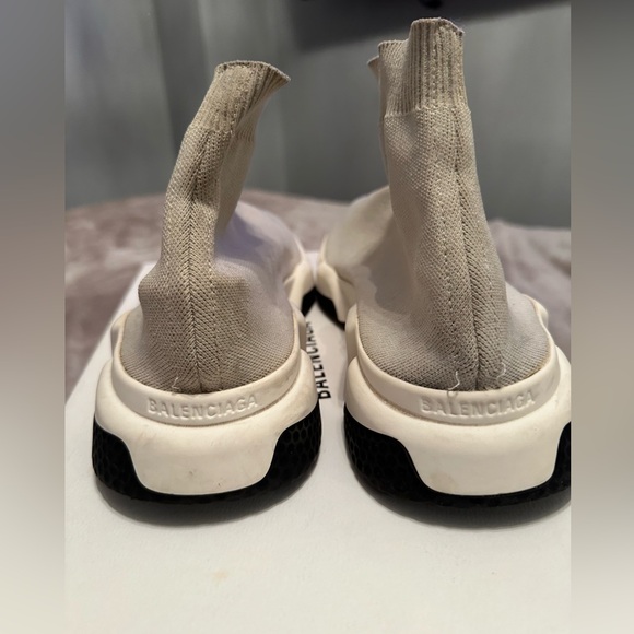Balenciaga sock sneakers in white womens size 12 men’s size 10 - Picture 9 of 13